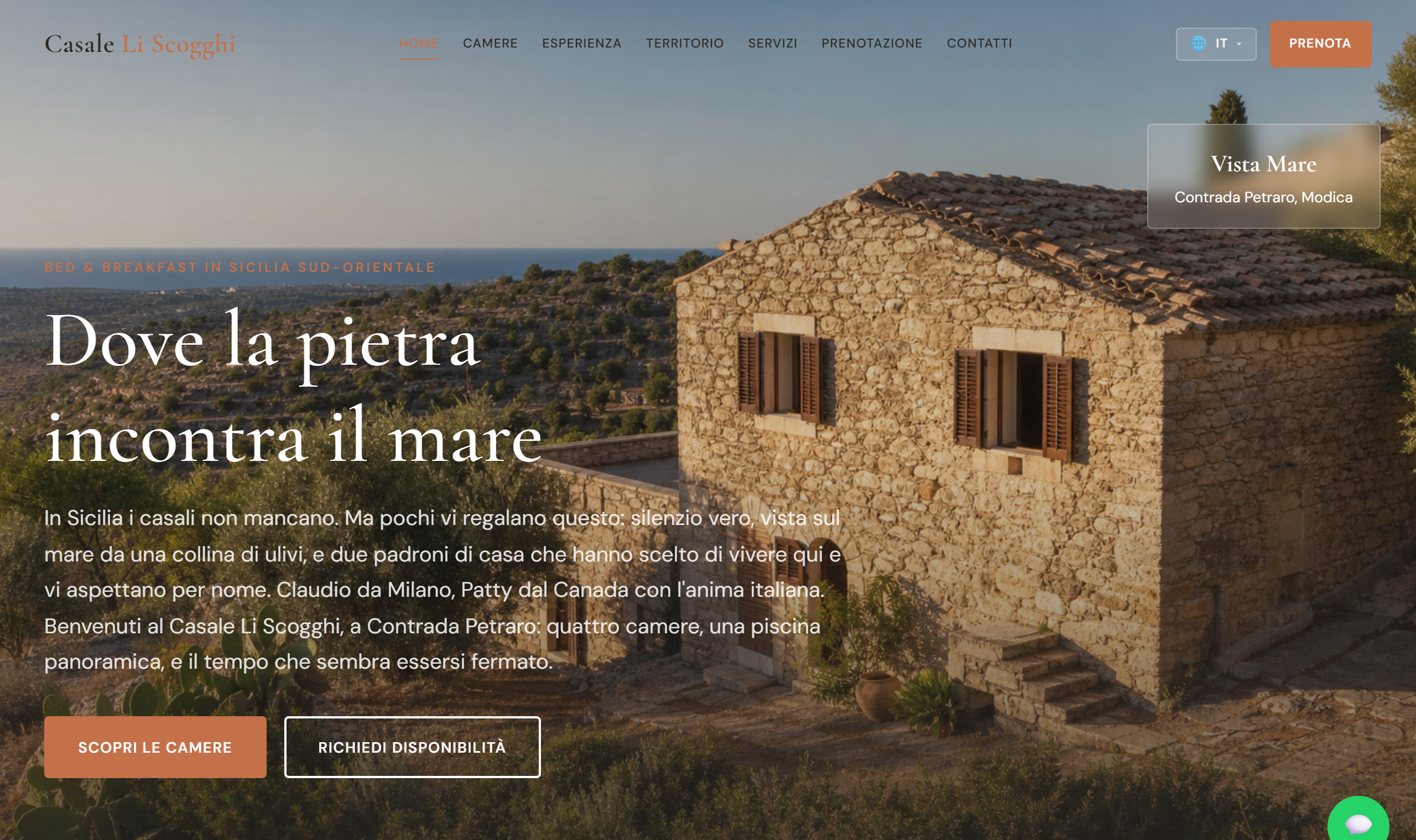 Anteprima Casale Li Scogghi · B&B
